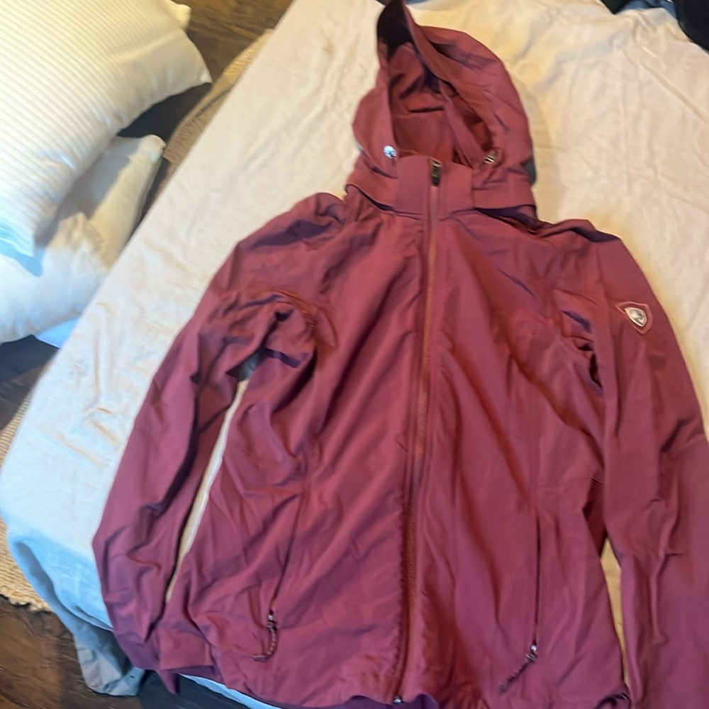 Dark Pink Kuhl Zip up hoodie